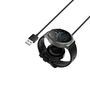 F�r Huawei Watch GT 5 46mm USB Smart Watch Ladekabel 1 Meter Schwarz