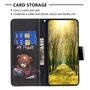 F�r Samsung Galaxy A16 Kunstleder Tasche H�lle Book Wallet B�r Design