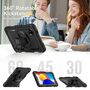 F�r Xiaomi Redmi Pad SE 8.7 360 Grad Rotation Hybrid PC H�lle Schwarz