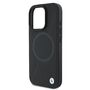 BMW Apple iPhone 16 Pro Sign Leather Half Textured And Circle MagSafe