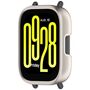 F�r Xiaomi Redmi Watch 5 Active Kunststoff H�lle Schutz Geh�use Beige
