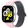 F�r Xiaomi Smart Band 9 Pro / 8 Pro Design Magnetisches Armband Rosa
