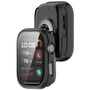 F�r Huawei Watch D2 Kunststoff PC Smart H�lle + H9 Hart Glas Schwarz