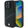 BMW Apple iPhone 16 Pro Hardcase Sign Leather Textured Line MagSafe