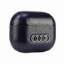 Audi Apple AirPods 3 Generation Leather Big Logo Schutzh�lle Schwarz