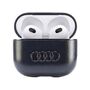 Audi Apple AirPods 3 Generation Leather Big Logo Schutzh�lle Schwarz