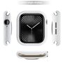 F�r Apple Watch Series 11 10 42mm Candy Design TPU Geh�use H�lle Wei�