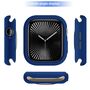 F�r Apple Watch Series 11 / 10 42mm Candy TPU Geh�use H�lle D- Blau