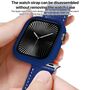 F�r Apple Watch Series 11 / 10 42mm Candy TPU Geh�use H�lle D- Blau