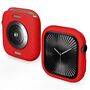 F�r Apple Watch Series 11 / 10 42mm Candy Design TPU Geh�use H�lle Rot