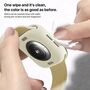 F�r Apple Watch Series 11 / 10 42mm Candy TPU Geh�use H�lle Beige