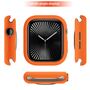 F�r Apple Watch Series 10 46mm Candy Design TPU Geh�use H�lle Orange