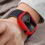 F�r Apple Watch Series 10 46mm Candy Design TPU Geh�use H�lle Rot
