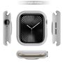 F�r Apple Watch Series 10 46mm Candy Design TPU Geh�use H�lle Grau