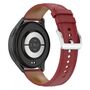 F�r Xiaomi Watch S4 Sport Leder Band Edelstahl-Schnellverschluss Rot