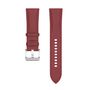 F�r Xiaomi Watch S4 Sport Leder Band Edelstahl-Schnellverschluss Rot