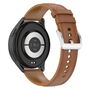 F�r Xiaomi Watch S4 Sport Leder Armband Schnellverschluss Hellbraun