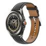 F�r Xiaomi Watch S4 Sport Echt Leder Armband mit Edelstahl-Schnellverschluss