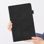 F�r Xiaomi Pad 7 / 7 Pro Baum Muster Kunstleder Book Tasche Schwarz