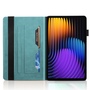 F�r Xiaomi Pad 7 / 7 Pro Baum Muster Kunstleder Book H�lle Tasche Blau