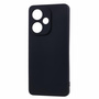 F�r Xiaomi Redmi Note 14 5G Silikon TPU H�lle Schwarz + H9 Hart Glas