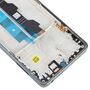 F�r Xiaomi Poco M6 Pro 4G AMOLED Display Kompletteinheit mit Rahmen Blau