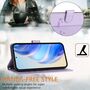 F�r ZTE Blade V60 Vita / Axon 60 Lite Design Kunst Leder H�lle Lila