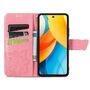 F�r ZTE Blade V60 Vita / Axon 60 Lite Kunstleder Wallet H�lle Pink