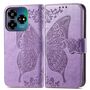 F�r ZTE Blade V60 Vita / Axon 60 Lite Kunstleder Wallet H�lle H- Lila
