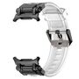 F�r Samsung Galaxy Watch Ultra 47mm Silikon Metall Armband Transparent