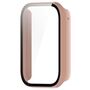 F�r Xiaomi Smart Band 9 Pro Kunststoff PC H�lle + H9 Hart Glas Rosa