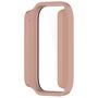F�r Xiaomi Smart Band 9 Pro Kunststoff PC H�lle + H9 Hart Glas Rosa