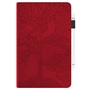 F�r Honor Pad X8a 11 Zoll Baum Muster Kunstleder Book H�lle Tasche Rot