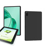 F�r Honor Pad X8a 11 Zoll TPU Silikon Schutz H�lle Schwarz + H9 Glas