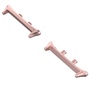 F�r Honor Watch 5 1 Paar Edelstahl Armband 22mm Verbindungsst�ck Rosa