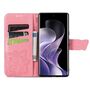 F�r Xiaomi Redmi Note 14 Pro Plus 5G Kunstleder Book Wallet H�lle Pink