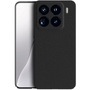 F�r Xiaomi 15 Pro Silikon TPU Schutz H�lle Cover Flexibel d�nn Schwarz