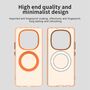 F�r Xiaomi Redmi Note 14 Pro 5G Magsafe Hybrid TPU Schutz H�lle Orange