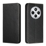 F�r Xiaomi Redmi Note 14 5G Carbon Flip Magnetisches Kunstleder H�lle