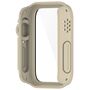 F�r Xiaomi Smart Band 9 Pro Kunststoff PC H�lle + H9 Hart Glas Beige
