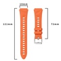 F�r Huawei Watch GT 5 41mm Design 18mm Sport Silikon Armband Wei�