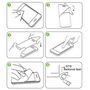 F�r ZTE Blade V70 2x 2.5D 0,26mm H9 Hart Glas Schutz Folie Transparent