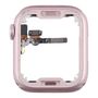 F�r Apple Watch Series 9 45mm LTE Mittelrahmen mit Krone und Flexkabel Pink