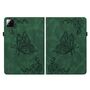 F�r Xiaomi Pad 7 / Pad 7 Pro Schmetterling Kunstleder Tasche Case Gr�n