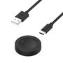 F�r Honor Watch 5 USB-C Interface Smart Watch Ladekabel 1 Meter Black