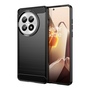 F�r OnePlus 13 Carbon Design Textur TPU Handy H�lle Case Cover Schwarz
