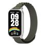 F�r Xiaomi Smart Band 9 Active / Redmi Band 3 Nylon Arm Band mit Metallrahmen