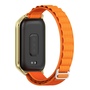 F�r Xiaomi Smart Band 9 Active / Redmi Band 3 Nylon Band Metallrahmen