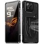 F�r Asus ROG Phone 9 / 9 Pro Hitzeableitende Metall Handyh�lle Schwarz