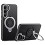 F�r Samsung Galaxy S25 Plus MagSafe Carbon Design TPU Ringhalter H�lle